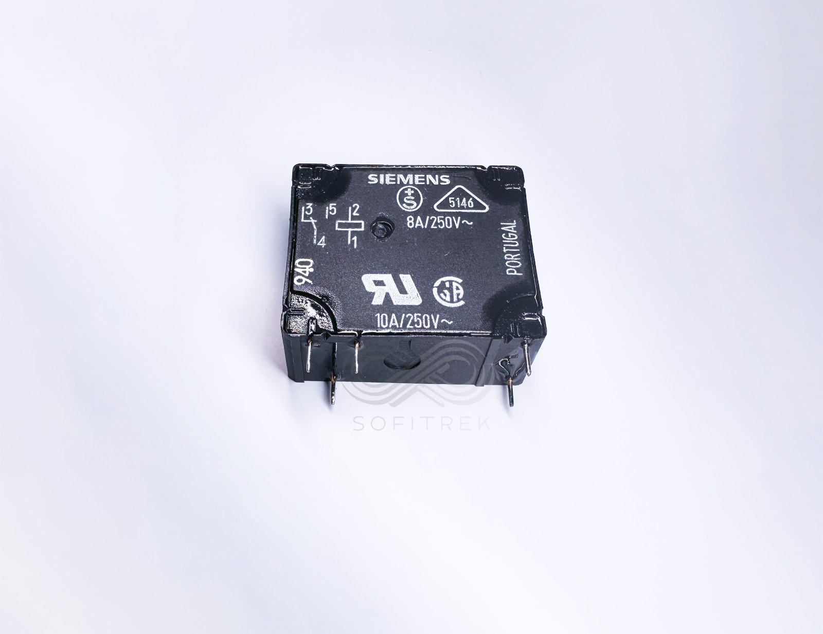 1X V23057-B1006-A401 Siemens PCB Power Relay 24VDC SPDT 8A/10A 250VAC 5-Pin KRE