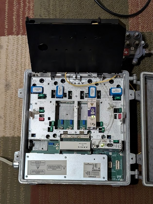 ARRIS Opti Max2100 Optical Node Fiber Deep Nodes OM2100 / OM21GJ-117A&0003