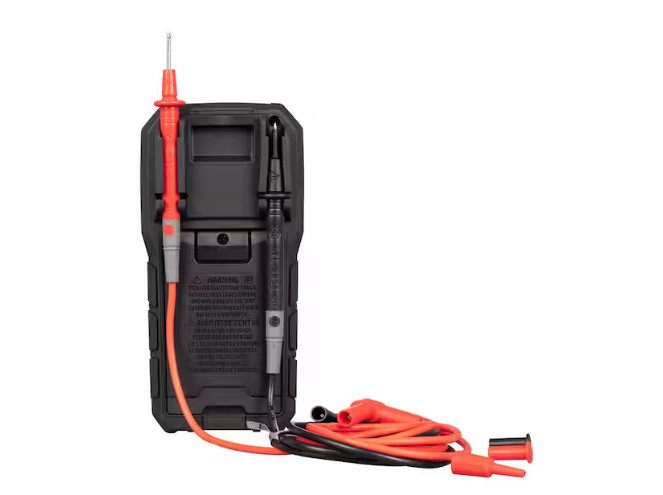 Commercial Electric 600V True RMS Auto Ranging Digital Multimeter W/ Temp