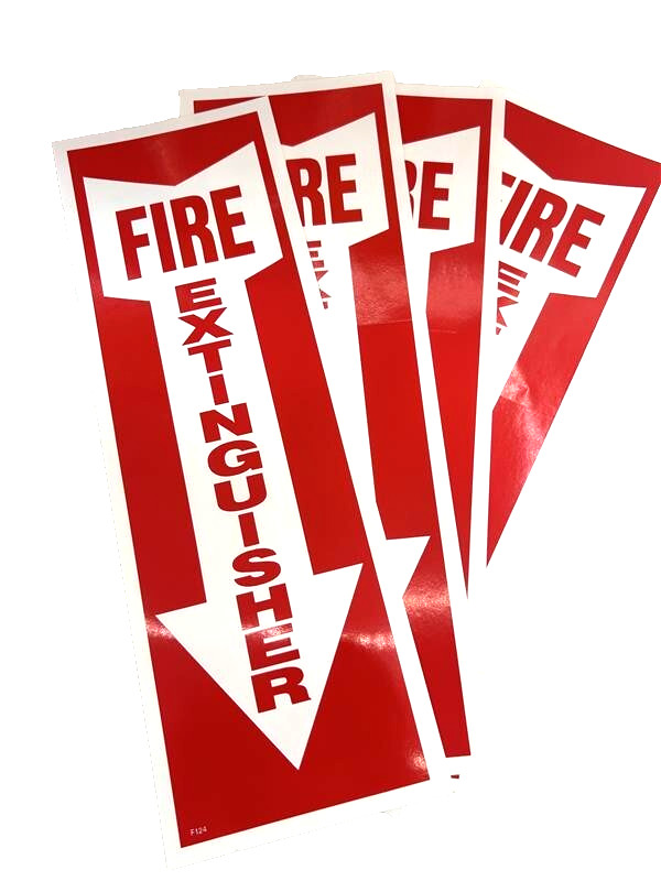 NEW 5LB Buckeye – ABC Dry Chemical Fire Extinguisher with cert tags (4 pack)