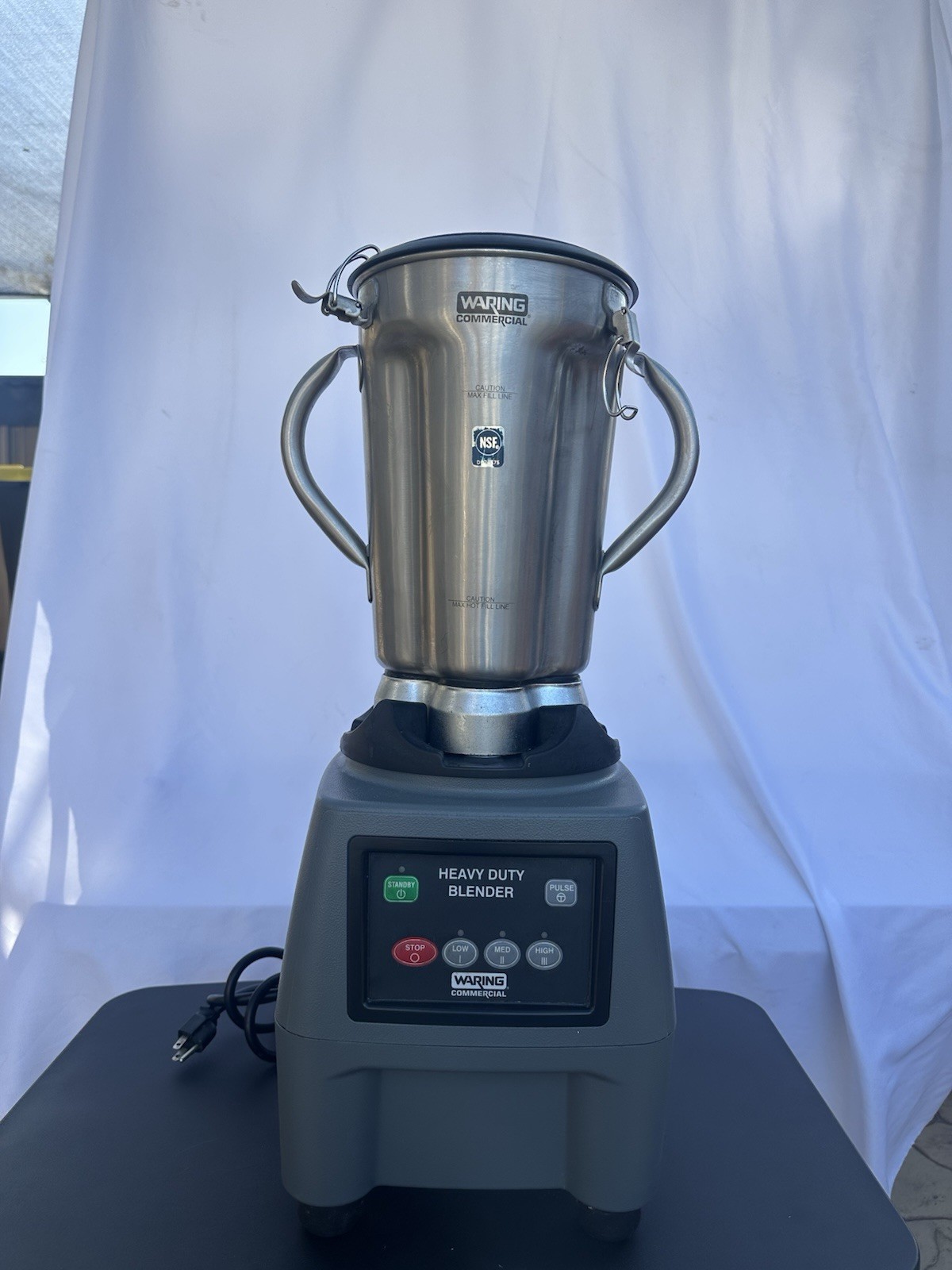 Waring CB15N Commercial Heavy Duty Stainless Steel Blender 3.75Hp
