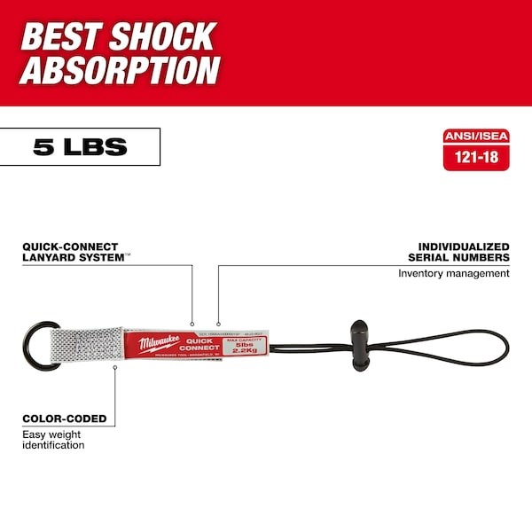 Milwaukee Tool 48-22-8822 3 Pc. 5 Lb. Small Quick-Connect Accessory
