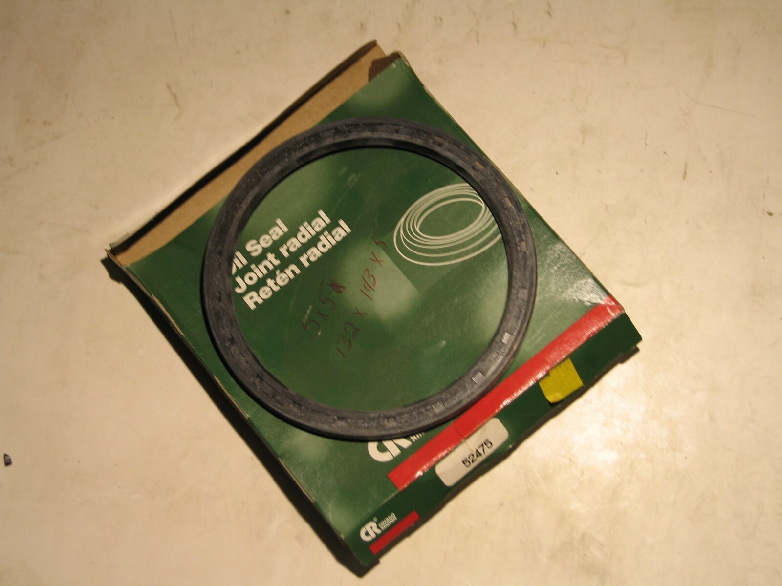 NIB SKF CR CHICAGO RAWHIDE 52475 OIL SEAL 5.250 X 6.250 X .250 P6433