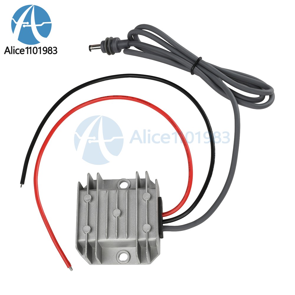 DC 12V24V to DC 30V 3.5A Power Cord Converter Boost Conversion Module Waterproof