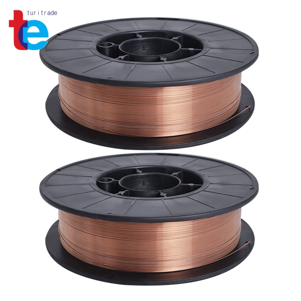 11-lb Roll ER70S-6 .030″ (0.8mm) Mild Steel MIG Welding Wire 2 Pack