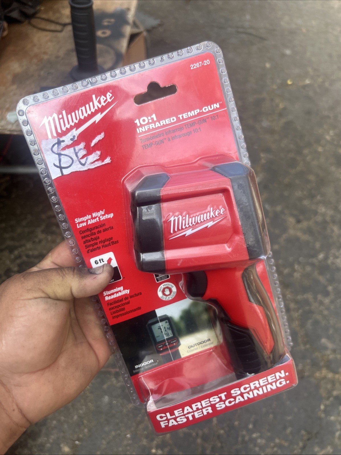 Milwaukee 2267-20E 10:1 Infrared Temp-Gun NEW