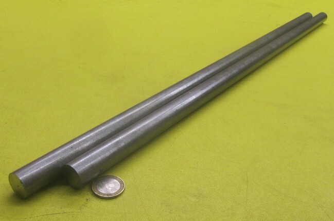 12L14 Steel Unpolished Rod Round Bar, 3/4″ Dia x 2 Foot Long, 2 Pcs, 4 Ft Total
