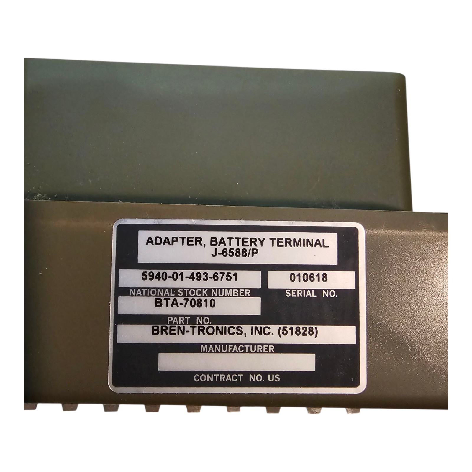 Bren-Tronics Soldier Portable Battery Charger BTA-70810, J6588/P, AN/PRC-148