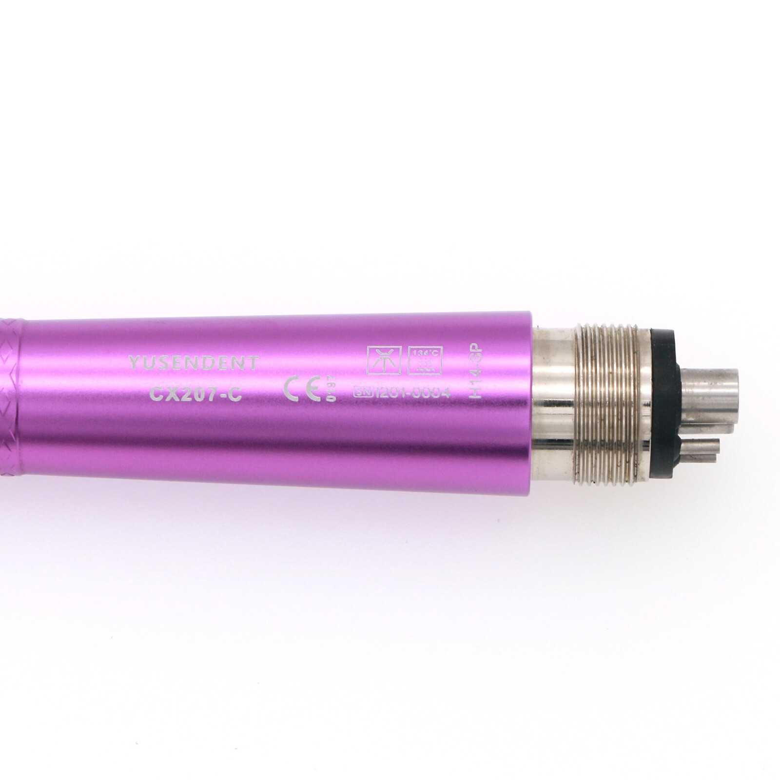 COXO YUSENDENT CX207-C Dental High Speed Air Turbine Handpiece 4 Holes Colorful