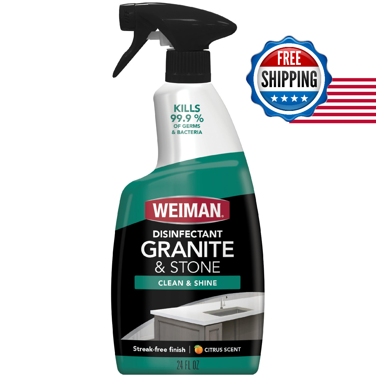 Weiman Granite Cleaner And – 24 Ounce 6 – For Granite Marble Soapstone Quartz