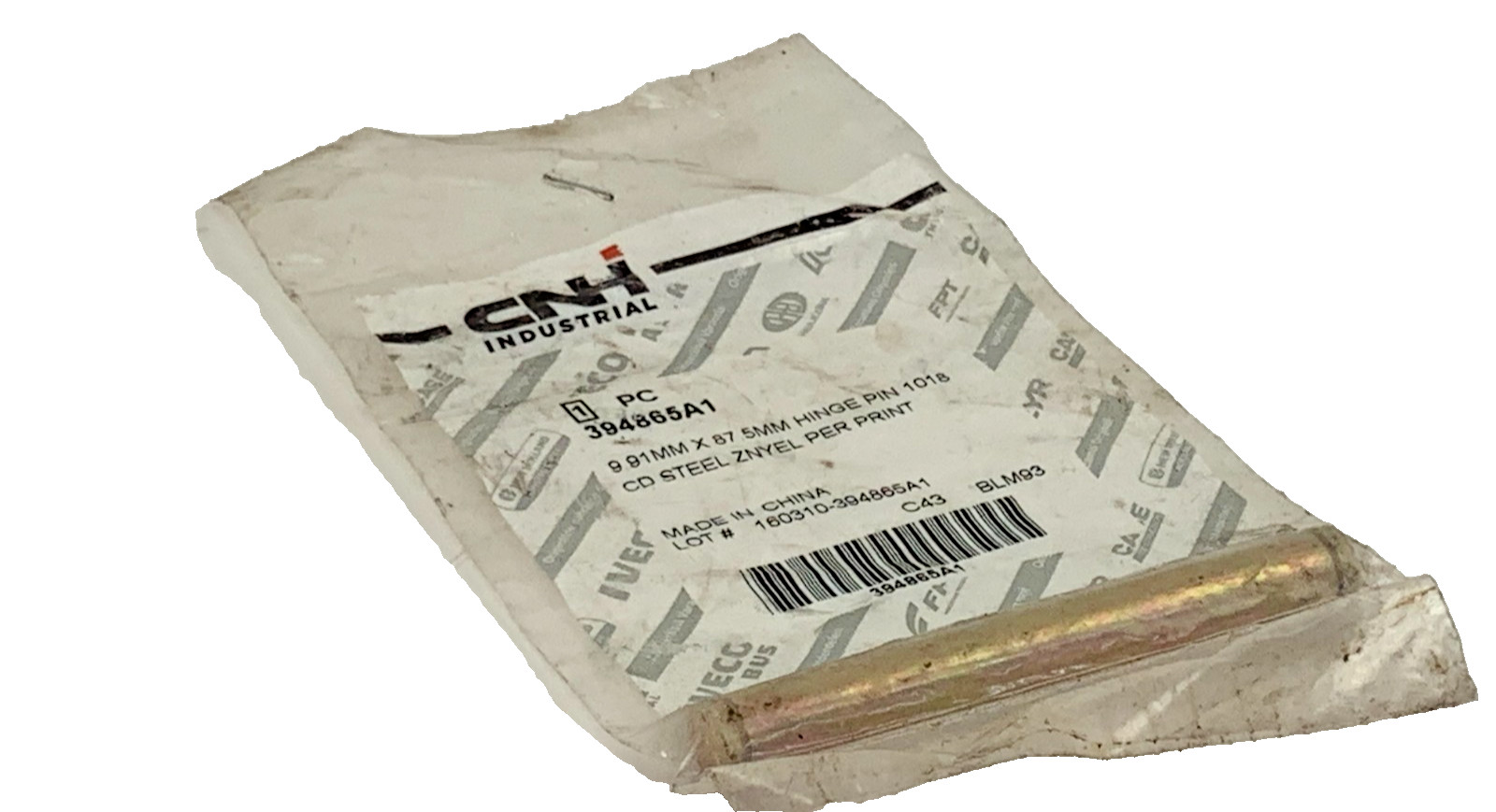 Genuine Case 394865A1 Pin 9.91mm x 87.5mm