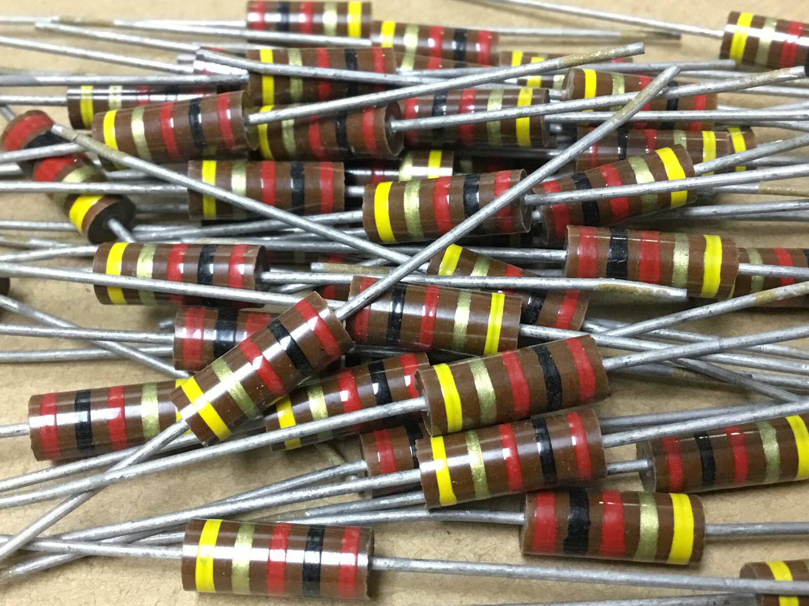 (2 PC) AB RCR32G202JS Resistor Carb Comp 1W 2.0K OHM 5% S-Level