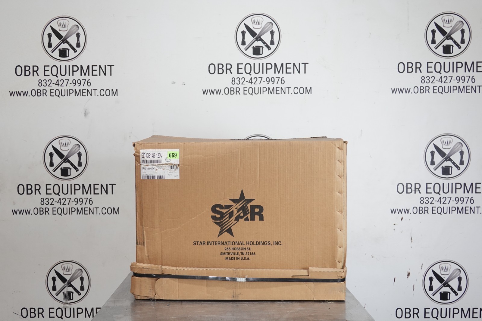 STAR PRO-MAX GROOVED ELECTRIC TWO-SIDED PANINI GRILL MODEL CG14