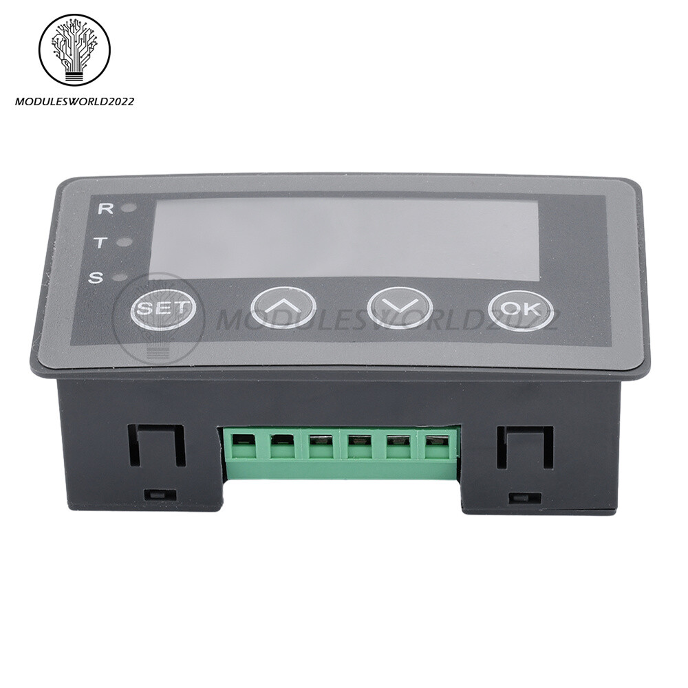 0-10V 0-20mA 2-10V 4-20mA 4-Wire Analog Input (Reception) Display Meter DC 8~25V