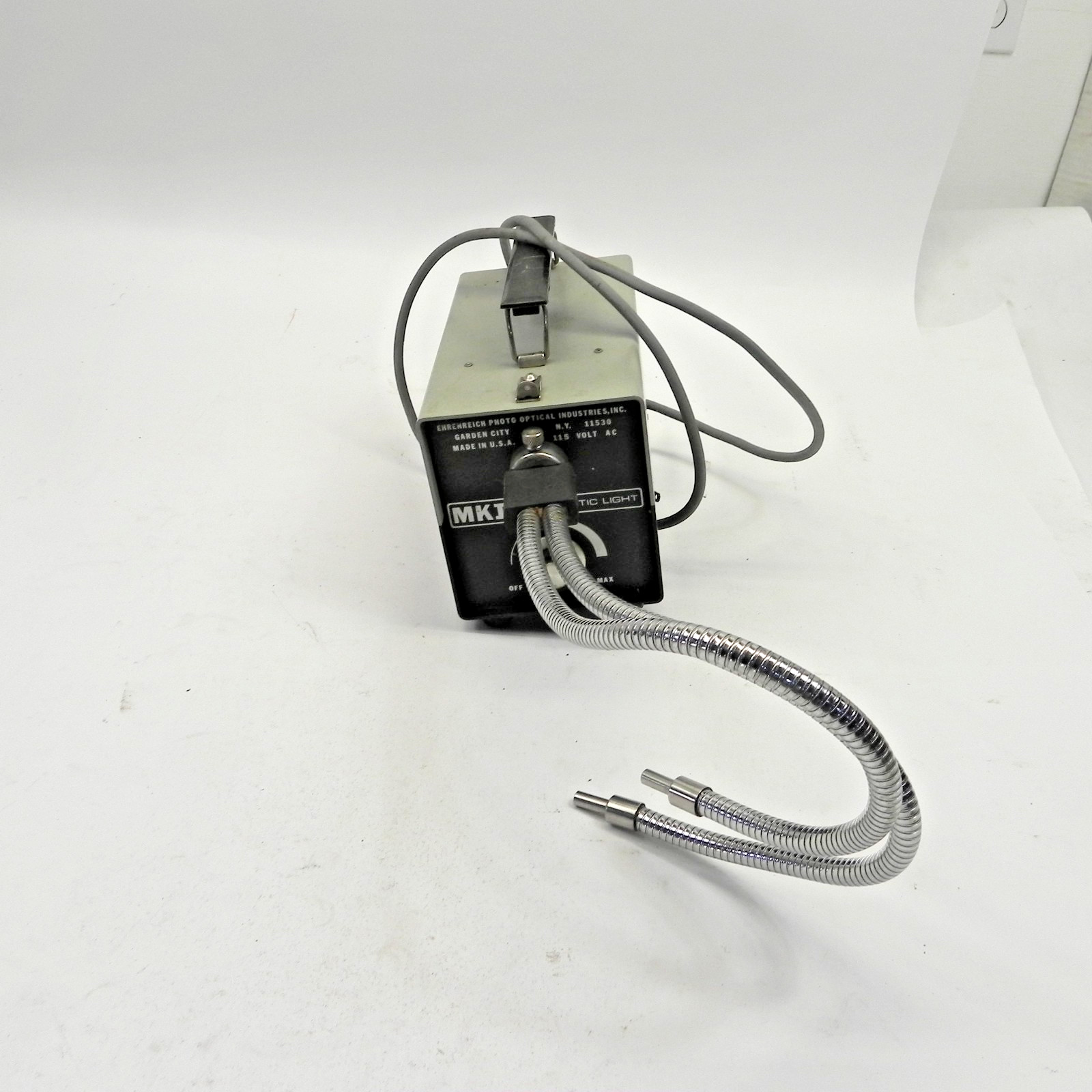 EHRENREICH FIBER OPTIC LIGHT MK2 115 VOLT AC ILLUMINATOR WORKING USED #FO-150