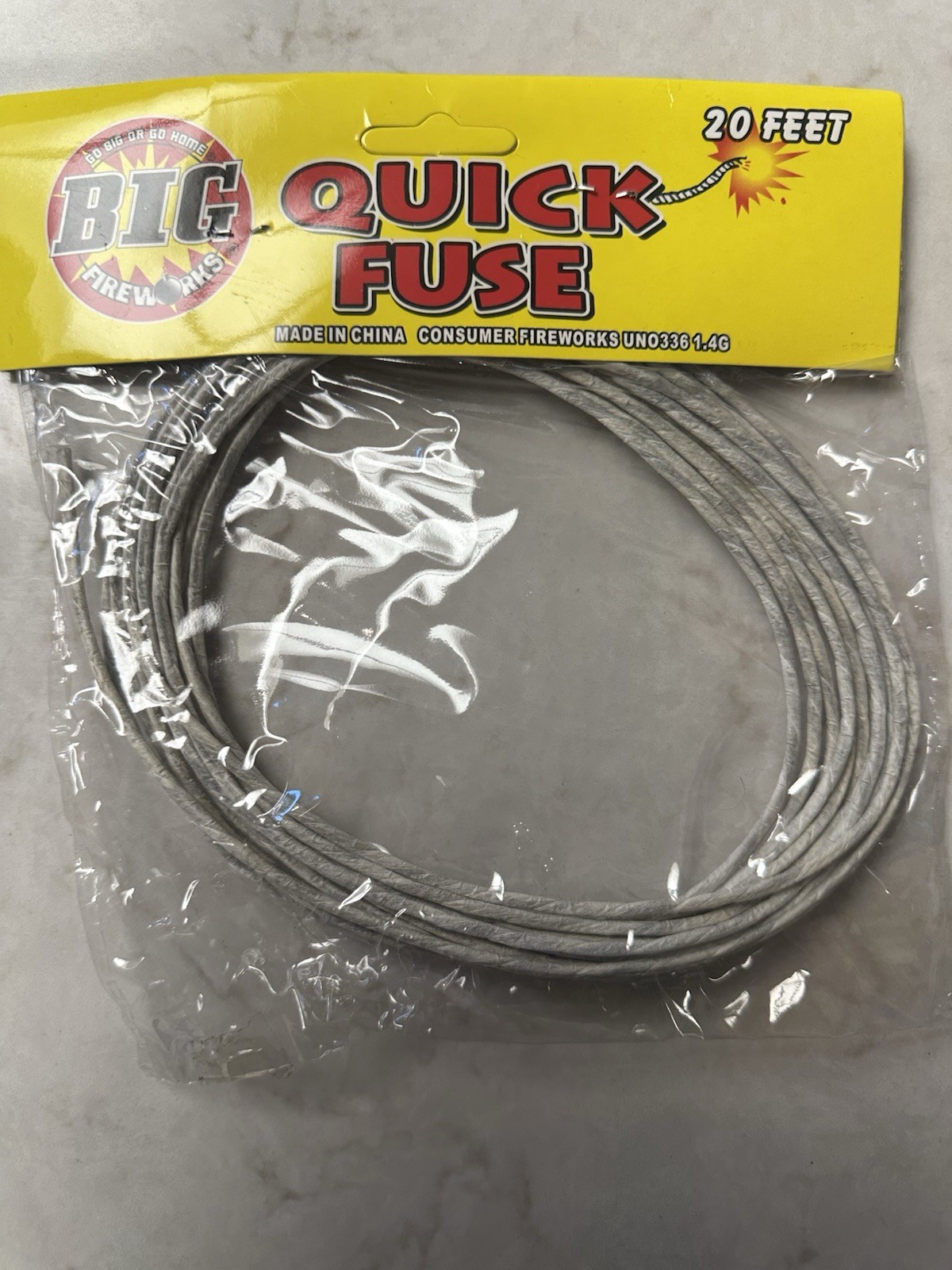 QUICK FUSE 20ft Length