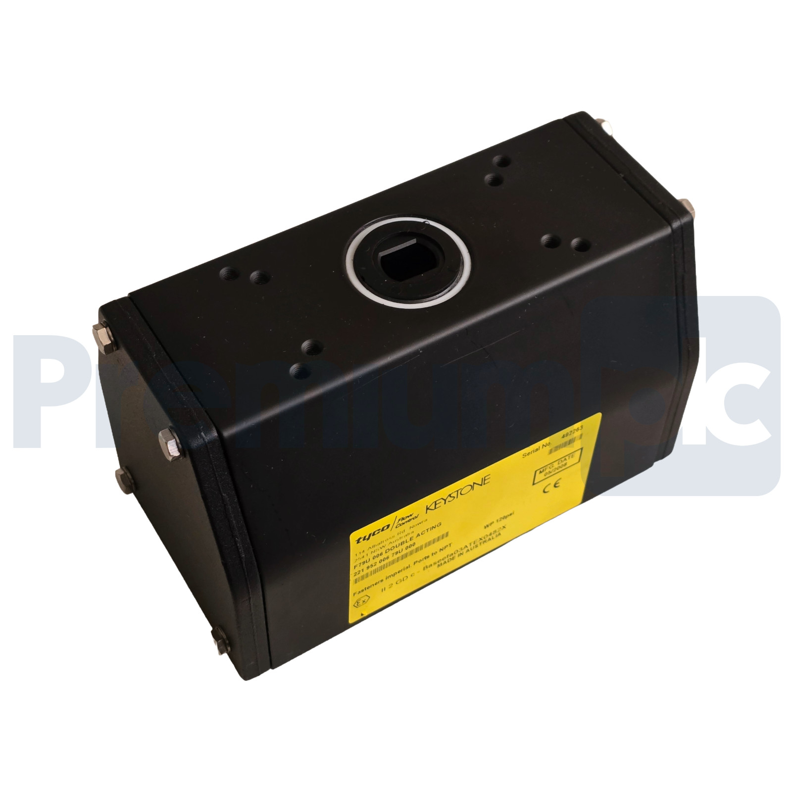 Keystone Tyco F79U 006 Double Acting Pneumatic Actuator 221-952-006-79U-000 NSNP
