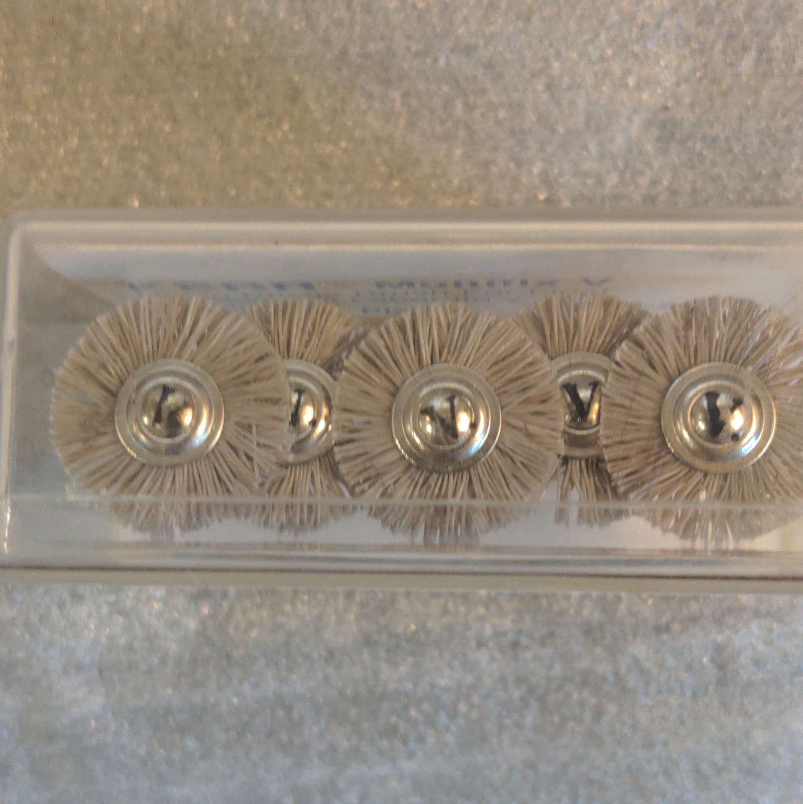 Kerr Multifix Nylon Bristle Brush Set RA Latch-Type Dental 5 pc 504-23270