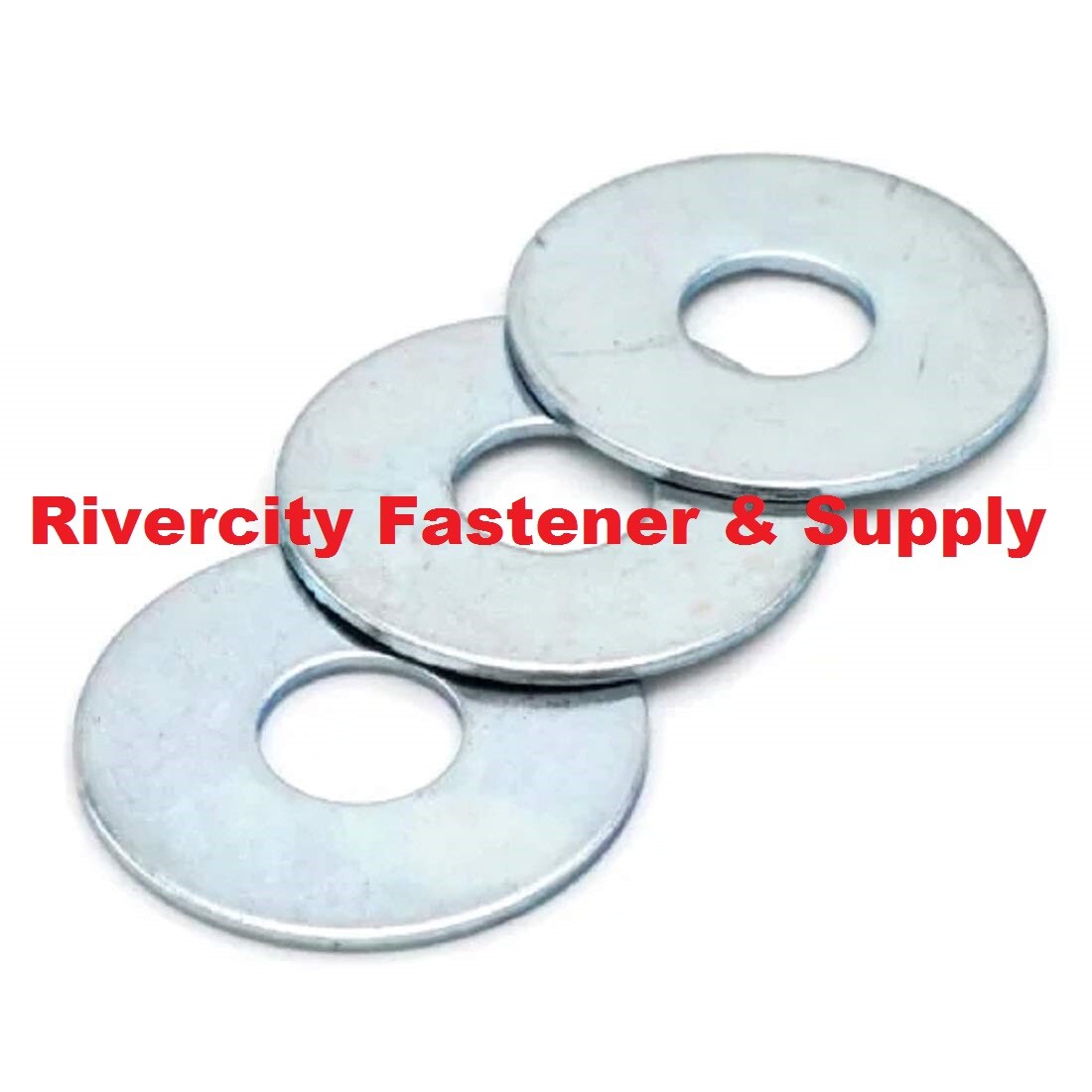 M10 Fender Washers 10mm Metric Flat Steel Washer DIN 9021B Large OD Zinc Plated