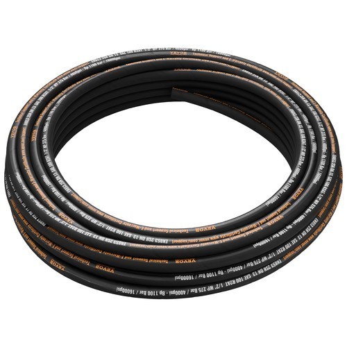 Hydraulic Hose Coiled Hydraulic Hose 100ft 1/2″ 2 steel wire 4000 PSI