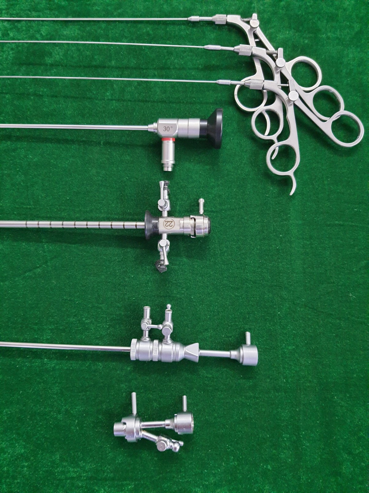 7pc Hysteroscopy Semi Rigid/Cystoscope 4mm/Sheath Urology Surgery Set Reusable