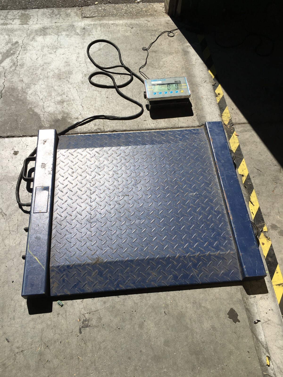 Adam Equipment PTM 500 Floor Scale Digital 1100 Lb. Capacity AE402