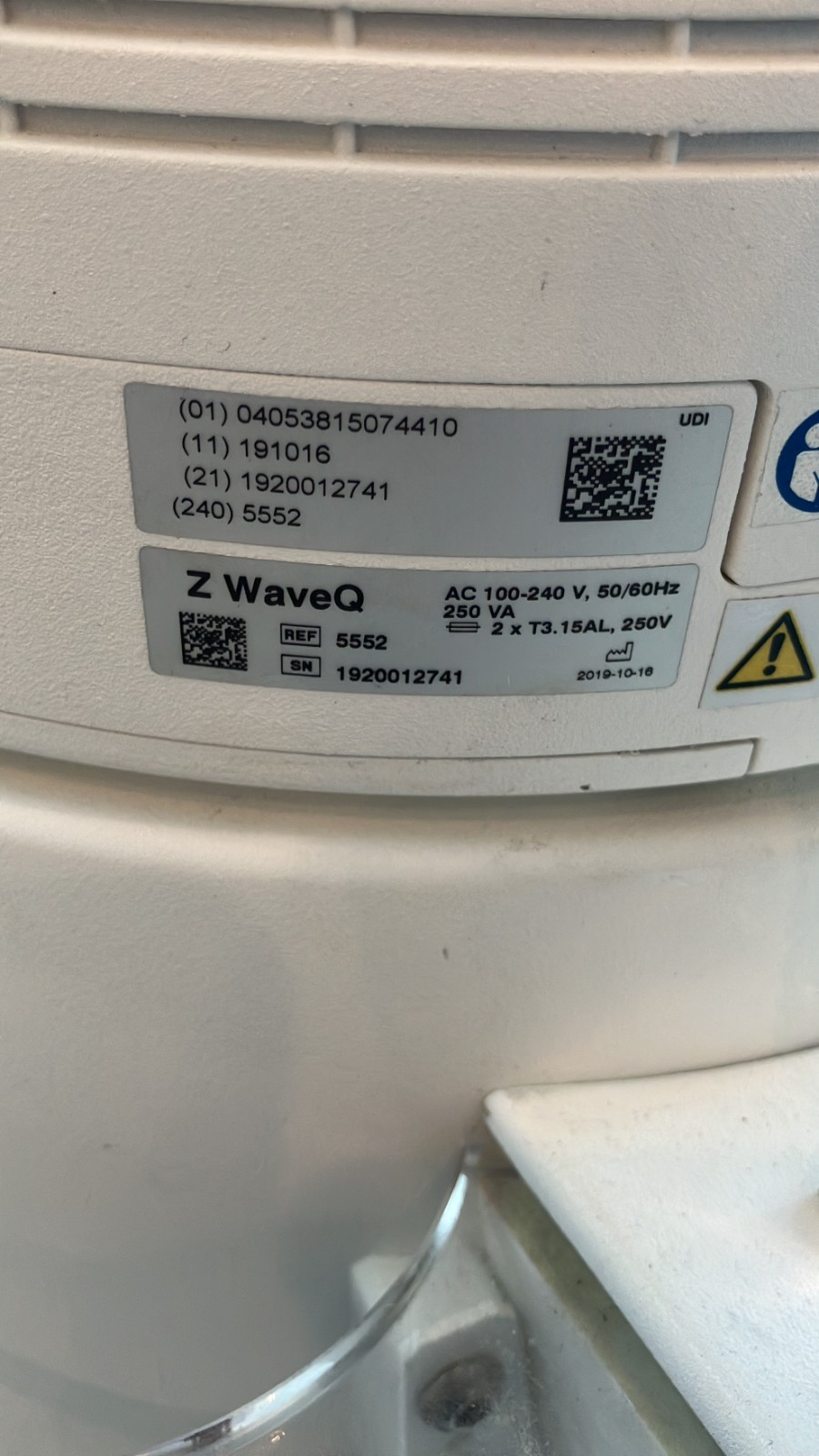 «Zimmer Z Wave Q Shockwave Therapy Machine