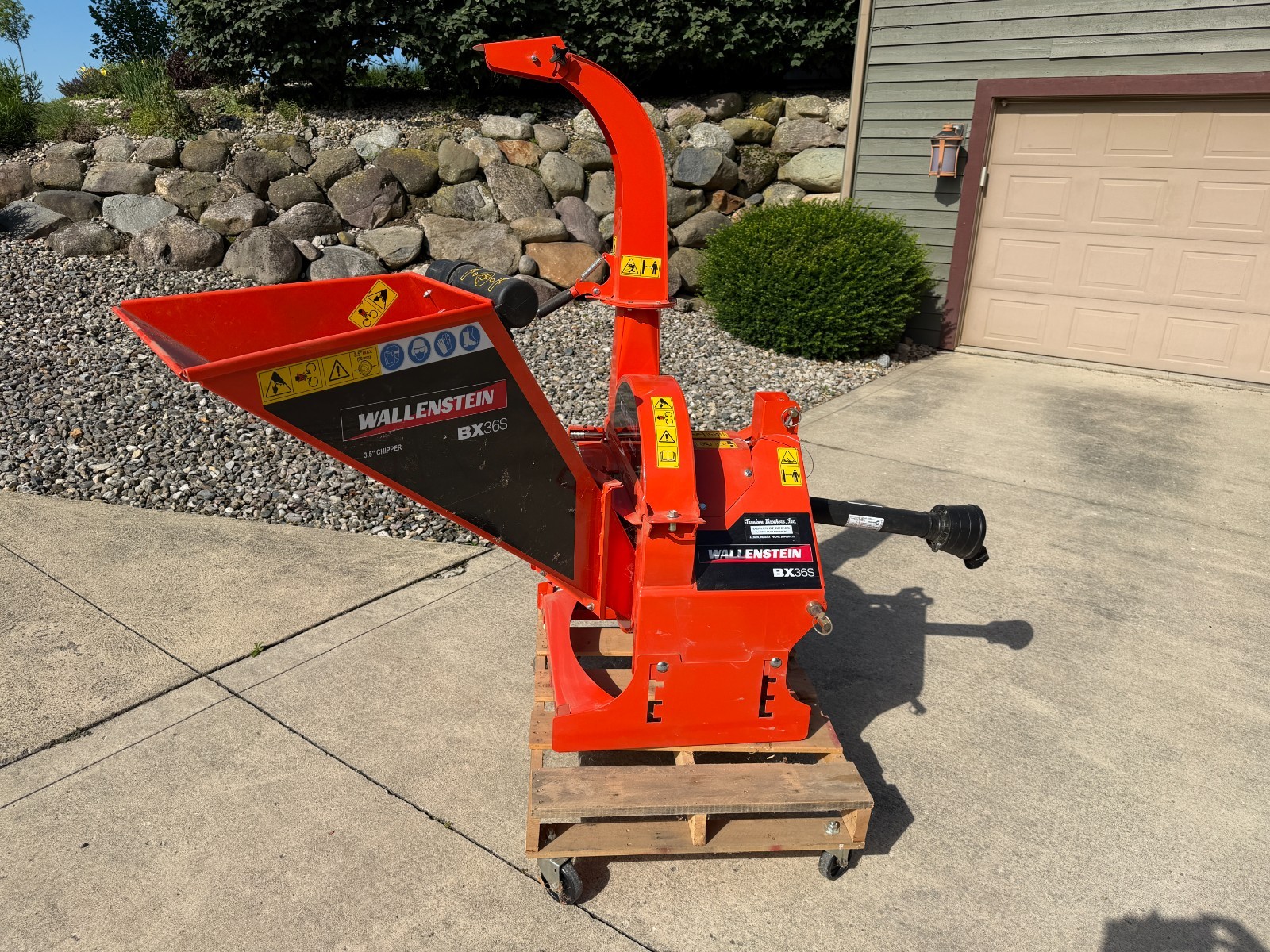 Wallenstein BX36x Woodchipper