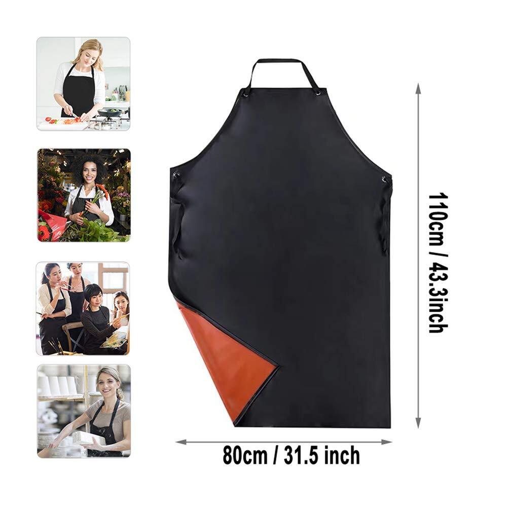 Work Aprons Heavy Duty Shop Work Apron With Pocket for Men Women Cooking Kitchen
