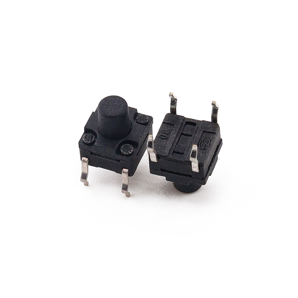 6x6mm 4 Pin Momentary Tactile Push Button Switch SPST Waterproof 4.3 – 15mm