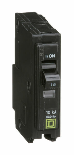 Square D QO115 15 A Miniature Circuit Breaker