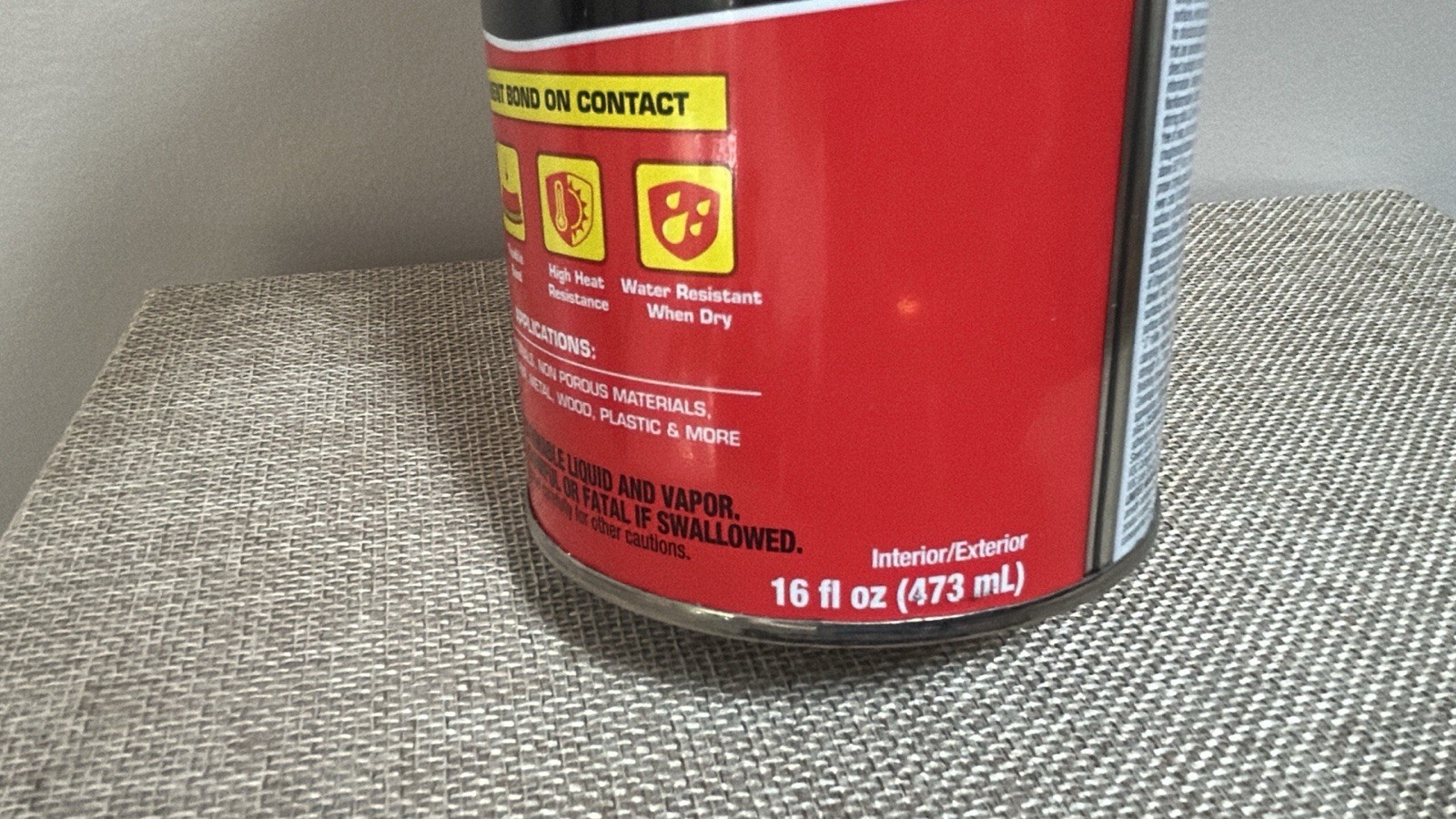 Weldwood Pt. the Original Contact Cement 7079800271 Interior/Exterior 16 Oz Can