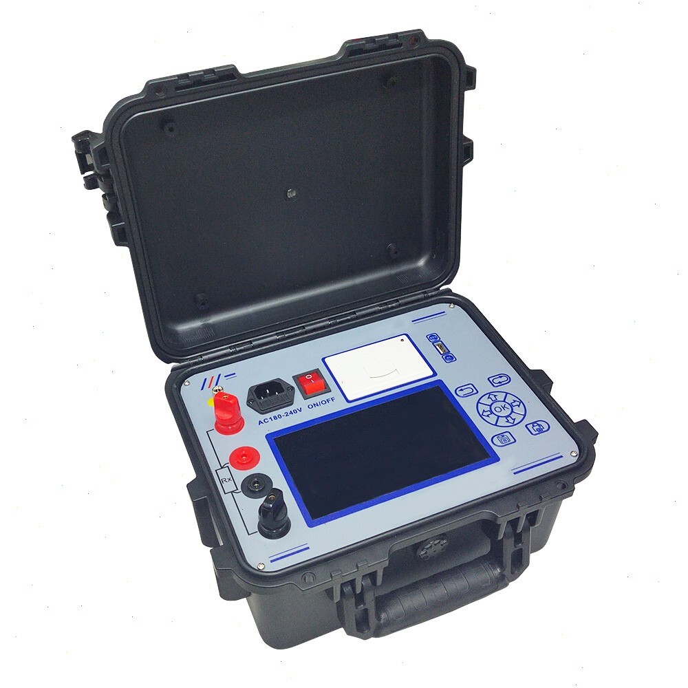 Contact Resistance Meter Loop Resistance Tester with 0-50mΩ DC Current 100A 50A
