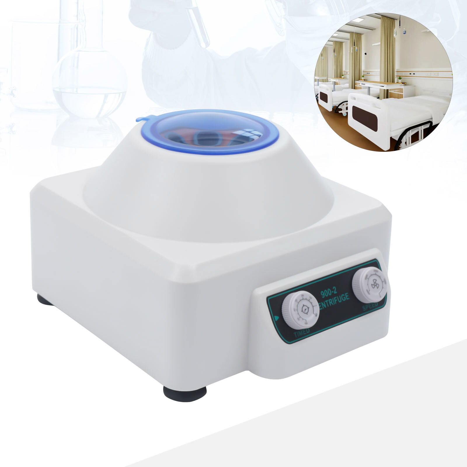 Portable Medical Lab Centrifuge Electric PRP Centrifuge Machine 4000rpm 6x20ml