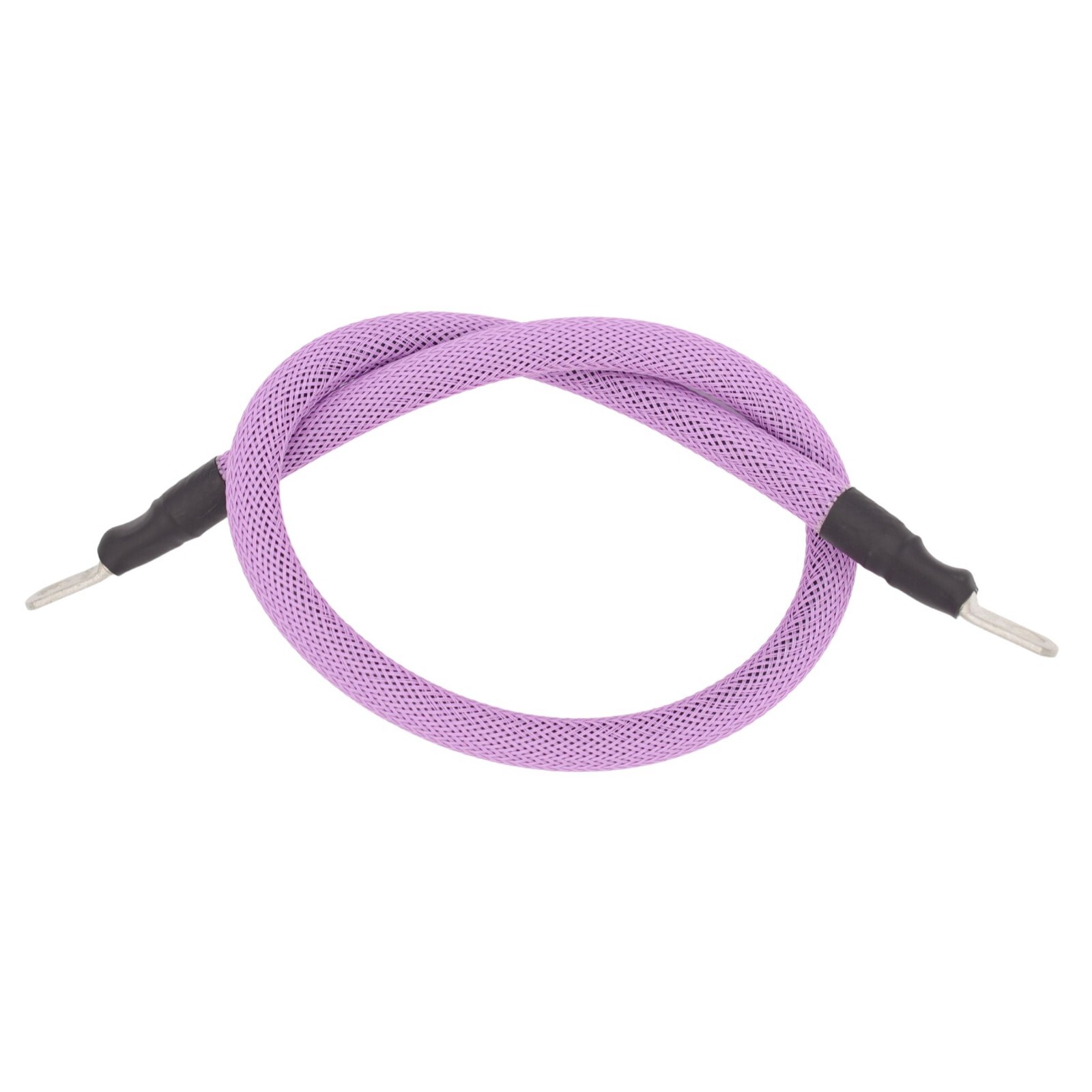 2 AWG Gauge Custom Battery Cable Copper Braided (Purple)