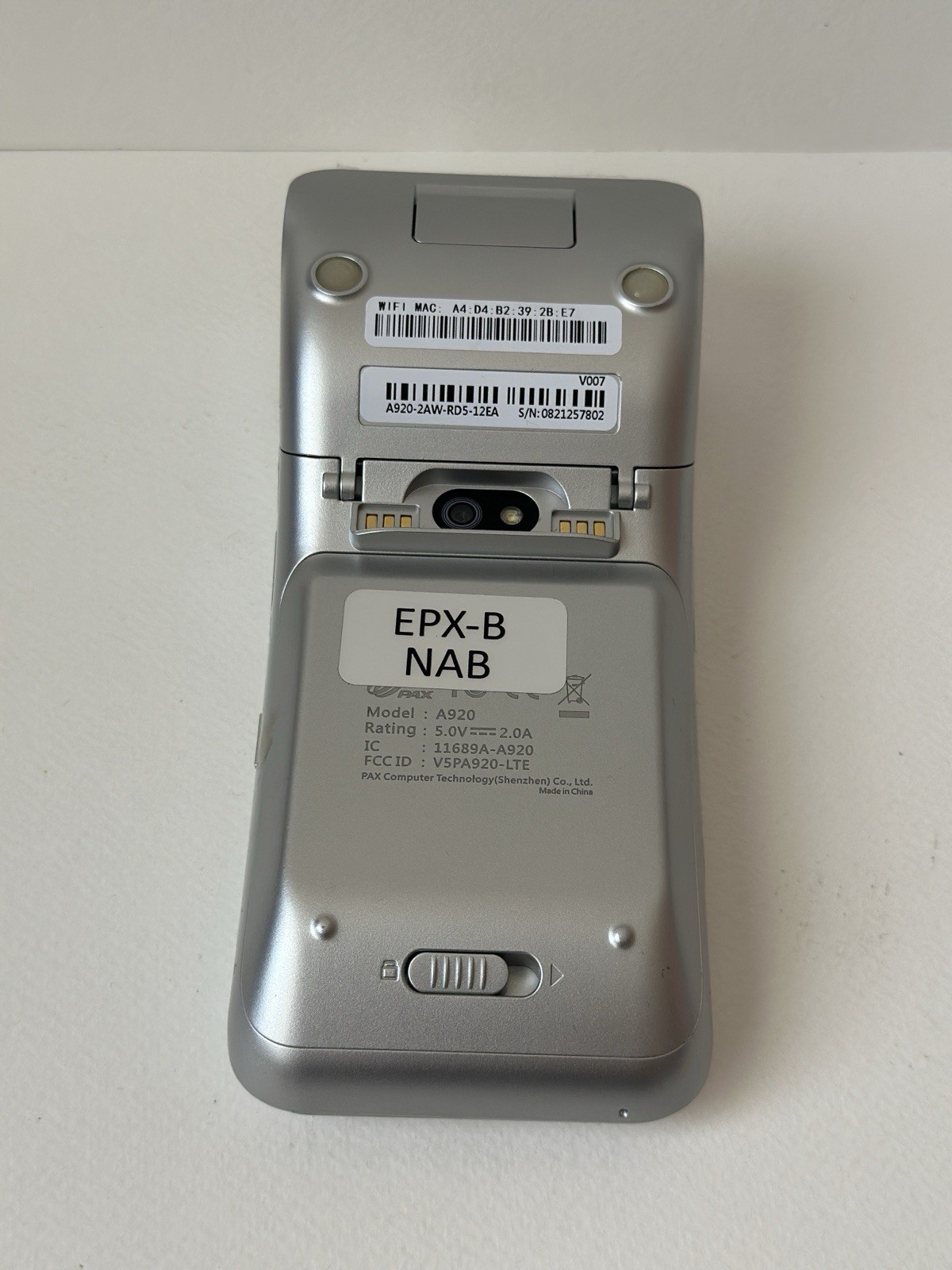 PAX A920 Android Smart POS Terminal Credit Card Reader WiFi LTE Tested Excellent