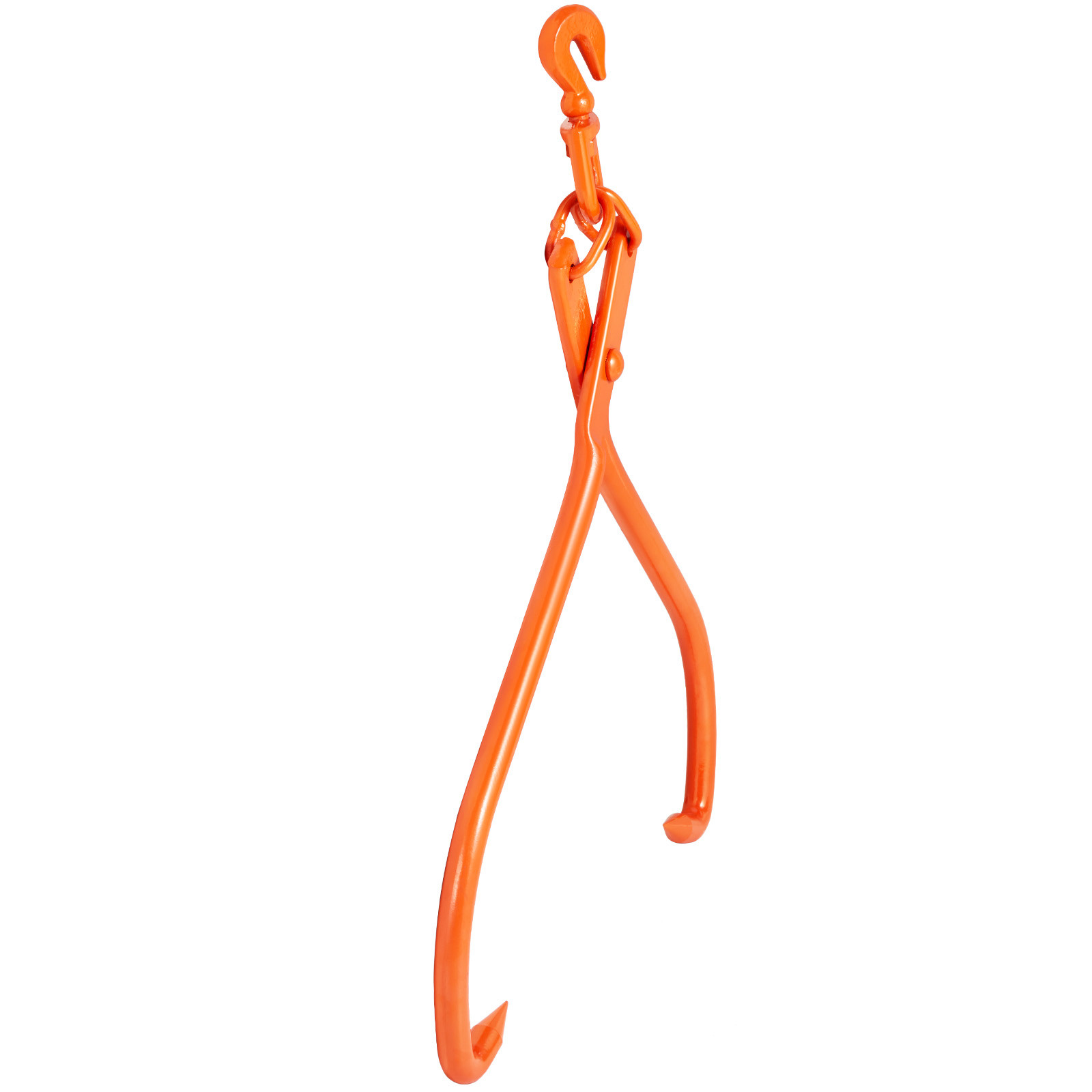 VEVOR Log Skidding Tongs 32 inch 2 Claw Log Lifting Tongs Heavy Duty Rotating