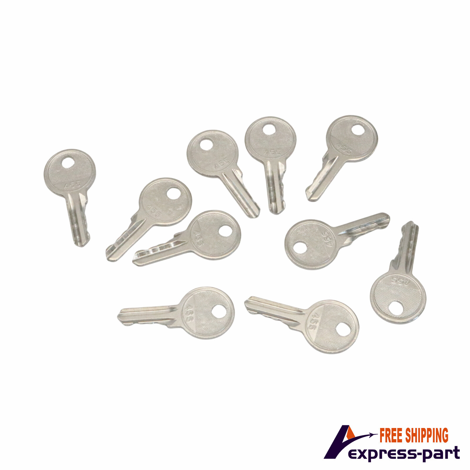 NEW 10 Keys 455 104466 FOR Genie Skyjack Snorkel Terex Vermeer Upright Lifts