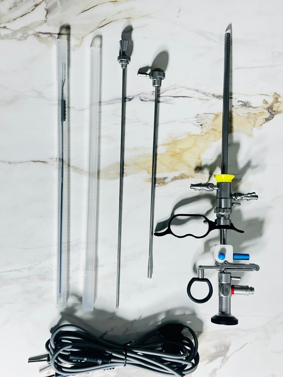 Bipolar Resectoscope Set Large, 22/24 Fr./Charr. with continuous flow And Loop