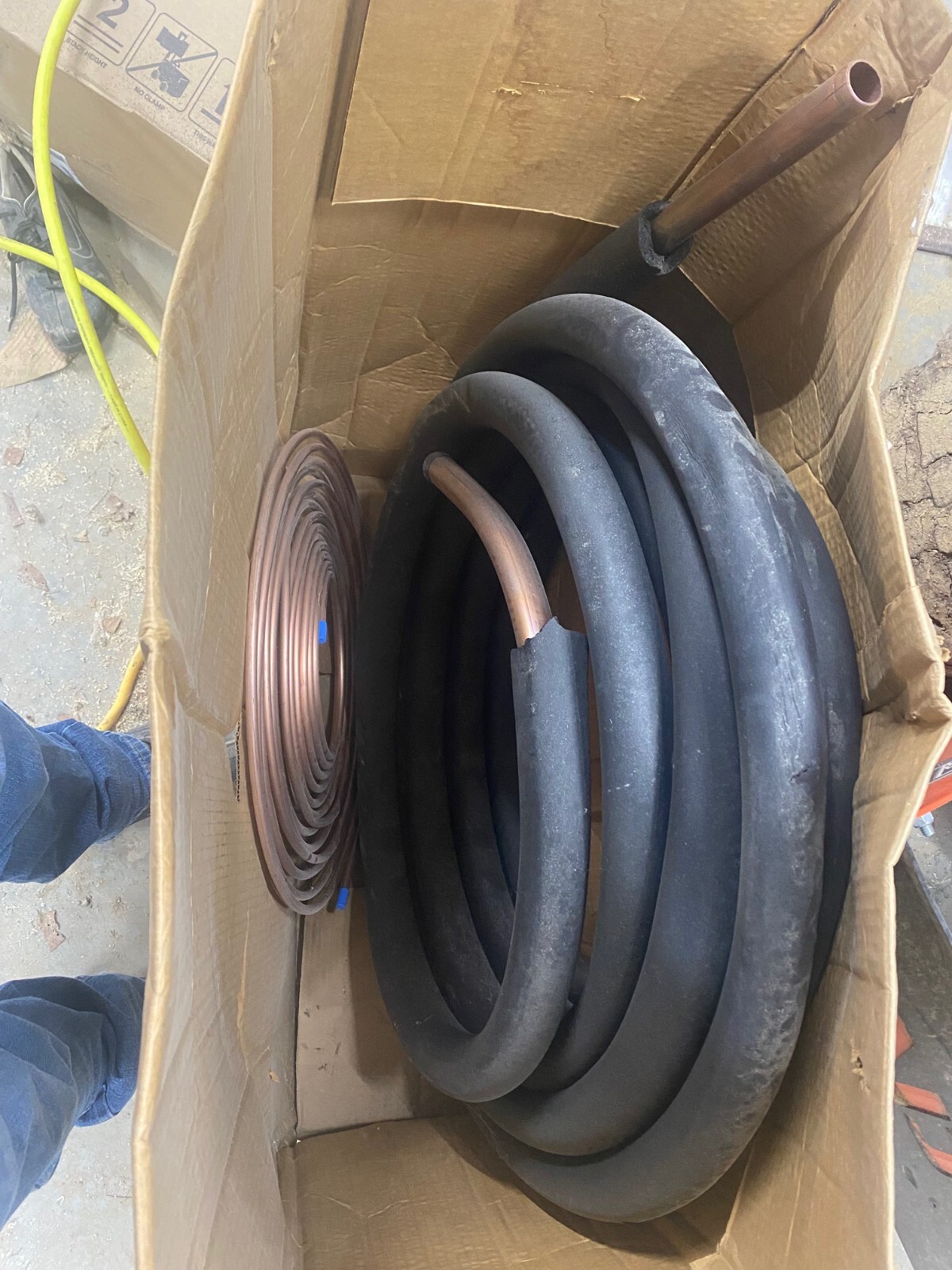 COPPER REFRIGER LINESET & INSULATION FOR 3.0 – 5.0 TON SYSTEMS 3/8″ AND 1-1/8″