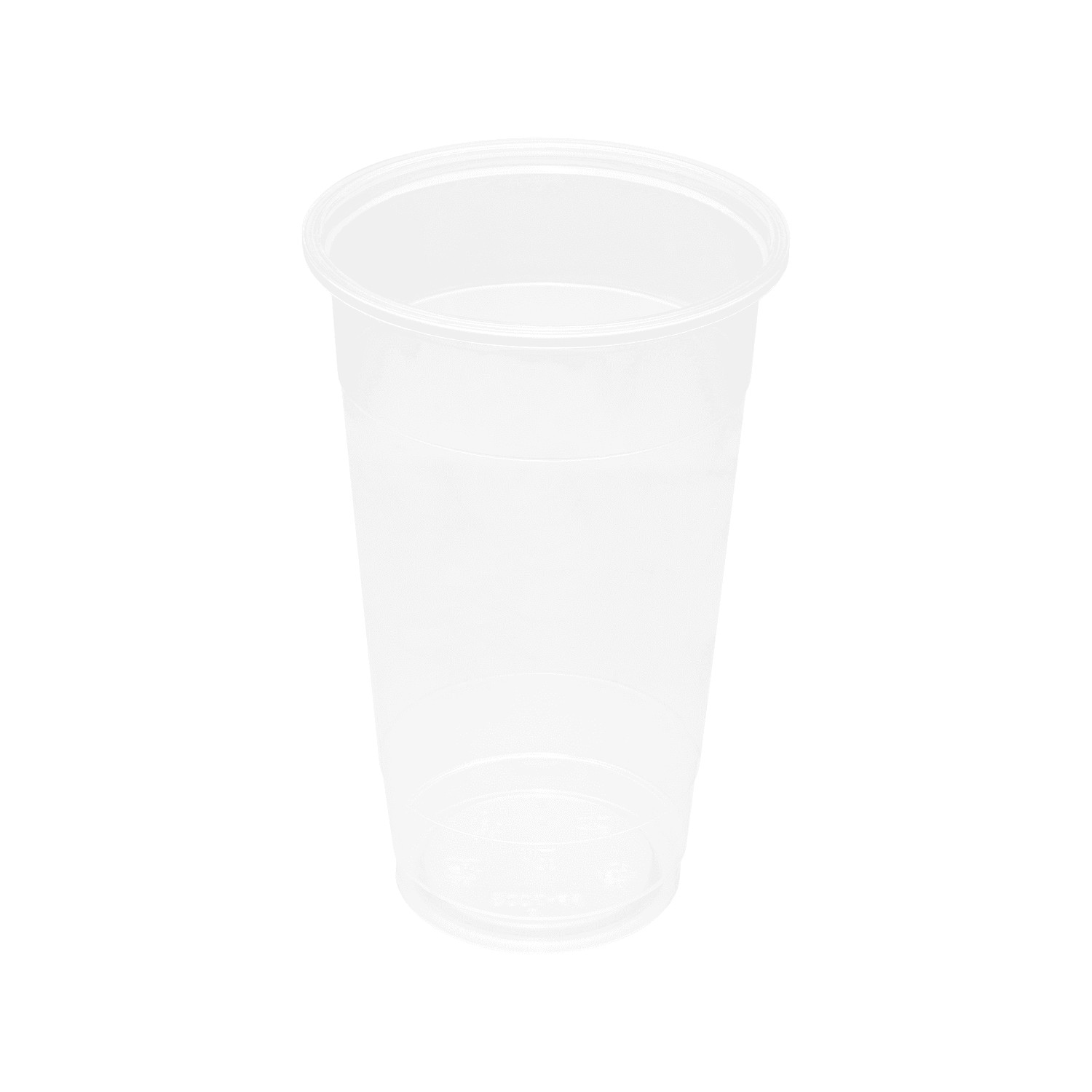 Karat 24oz PP Plastic U-Rim Cold Cups (95mm) – 1,000 ct, C1012 (Karat)
