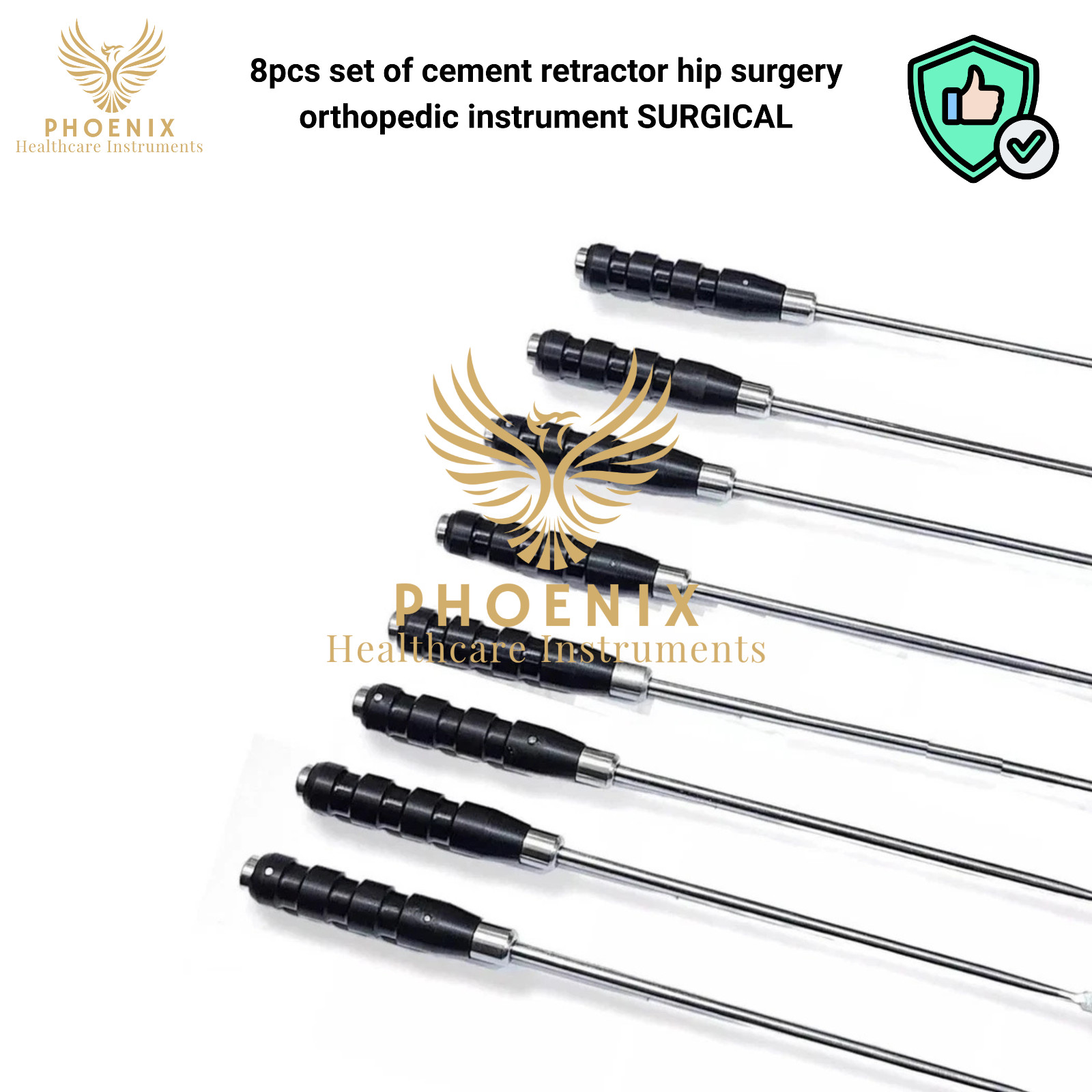 8pcs set of cement retractor hip surgery orthopedic instrument SURGICAL