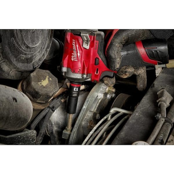 SHOCKWAVE 3/8 In. Drive 13Mm Deep 6 Point Impact Socket (1-Pack)