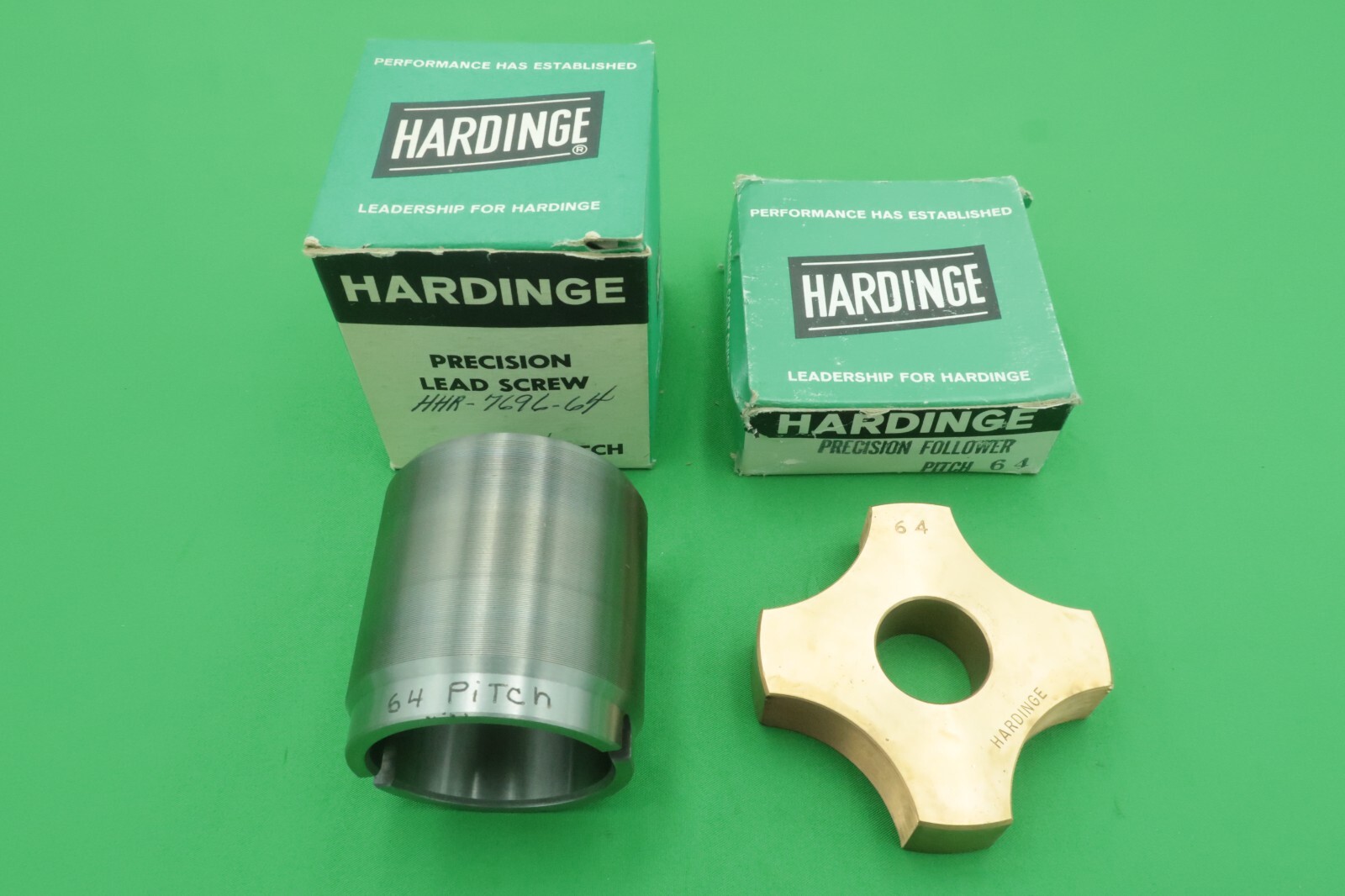 Hardinge Precision Lead Screw & Follower 64 Pitch Excellent HHR769664 R736964
