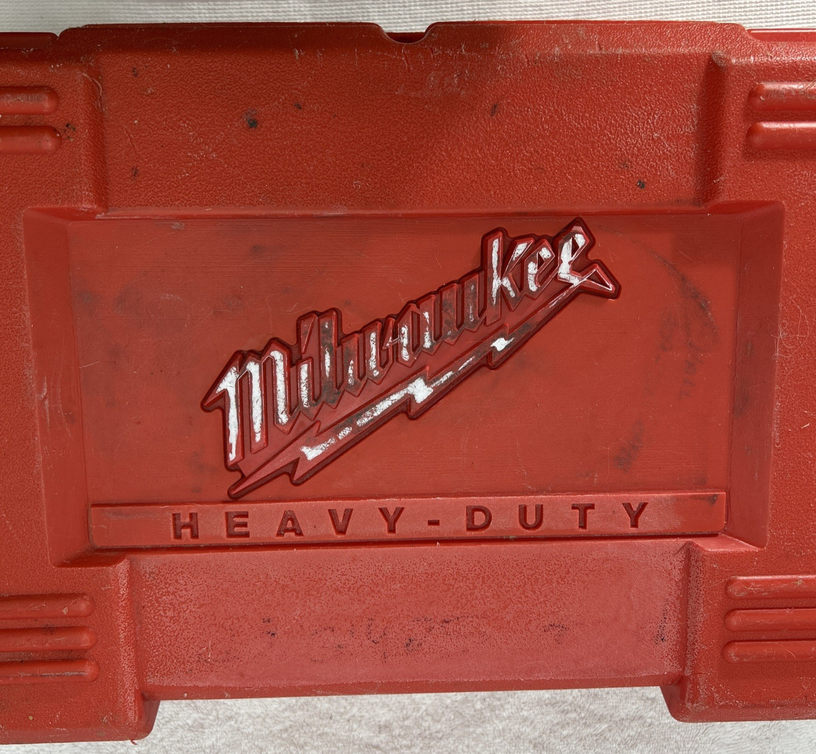 Milwaukee 1107-1 1/2″ Right Angle Drill Hole Hawg w/ Case Chuck Key Handle Extra