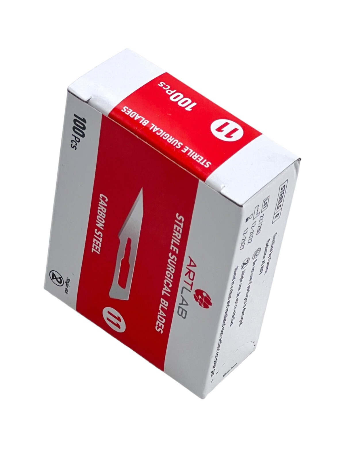 500 EA Surgical Scalpel Blades Surgical Dental ENT Instruments with Free Handle