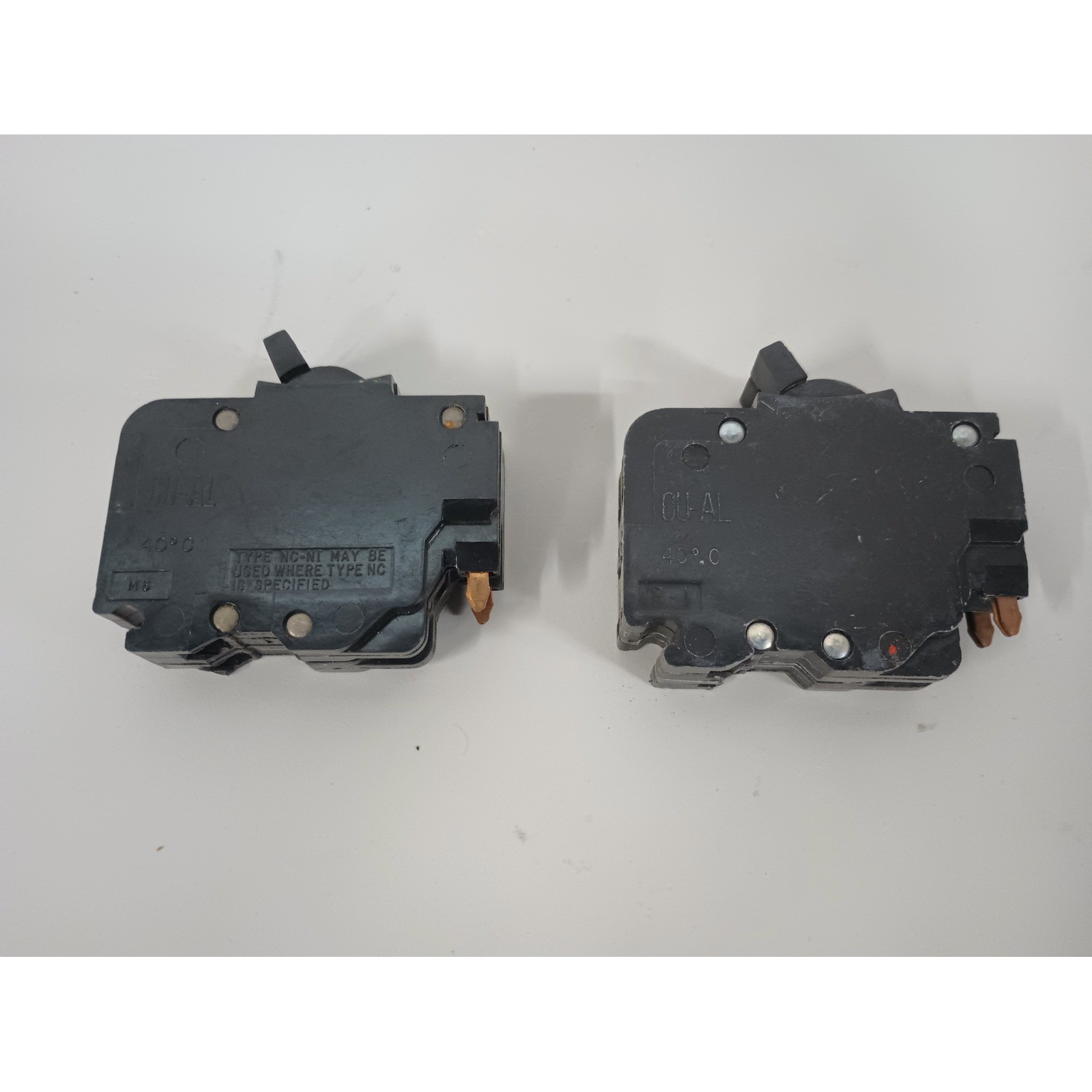 Lot of 2 Federal Pacific Electric FPE Stab-Lok 30 Amp 2-Pole Circuit Breaker NC