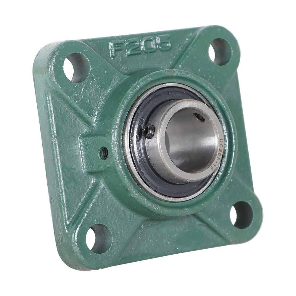 10 Pcs UCF205-16 Pillow Block Flange Bearing 1″ Bore 4 Bolt Solid Base