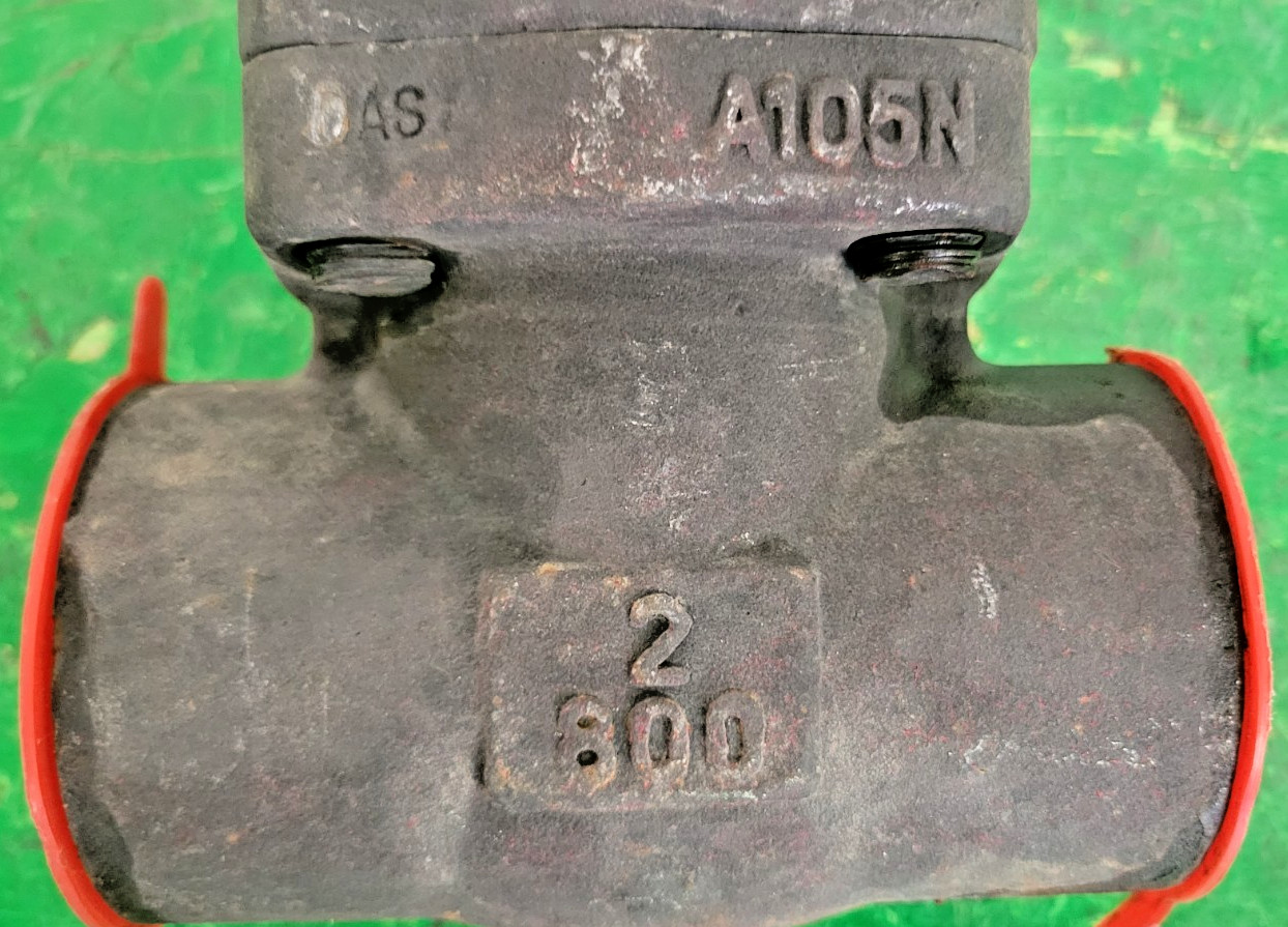 🟠SOCKET WELD CL 800 FORGED 2″ GATE VALVE PESSCO IS OFFERING 1 G090425-1-30 🗽
