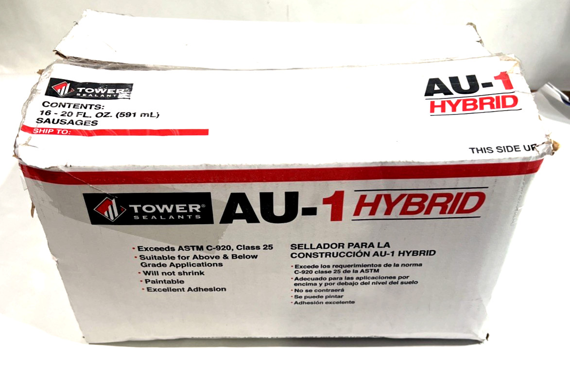 Construction Sealant Au-1 Hybrid White TS-00464 (Box of 16) Man. 2025